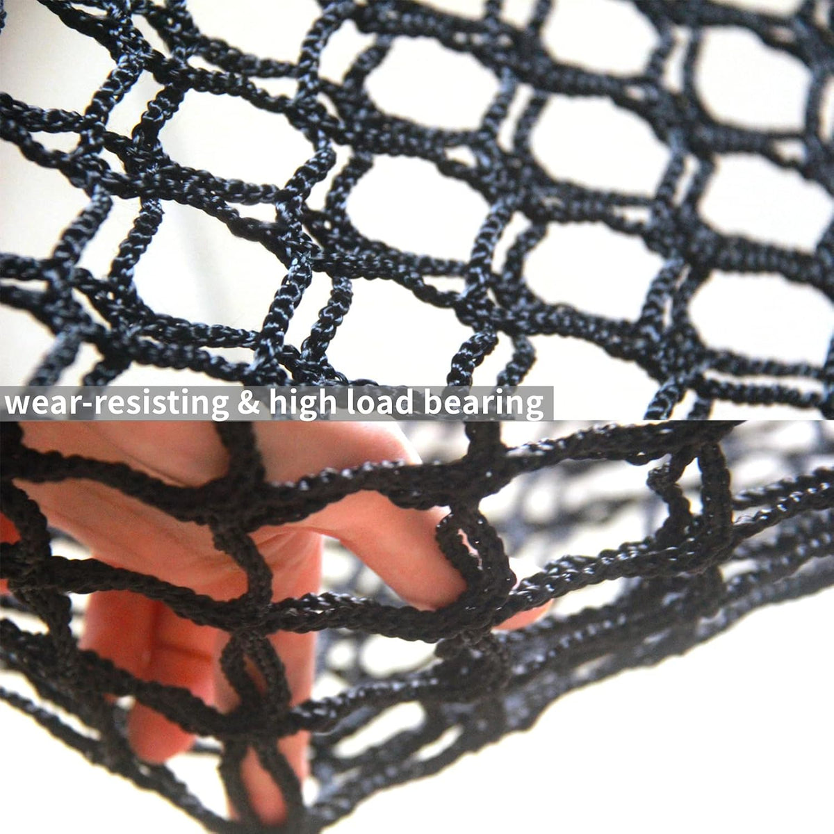 Climbing Cargo Net Double Layers Polyester Net Bridge for Treehouse W4086
