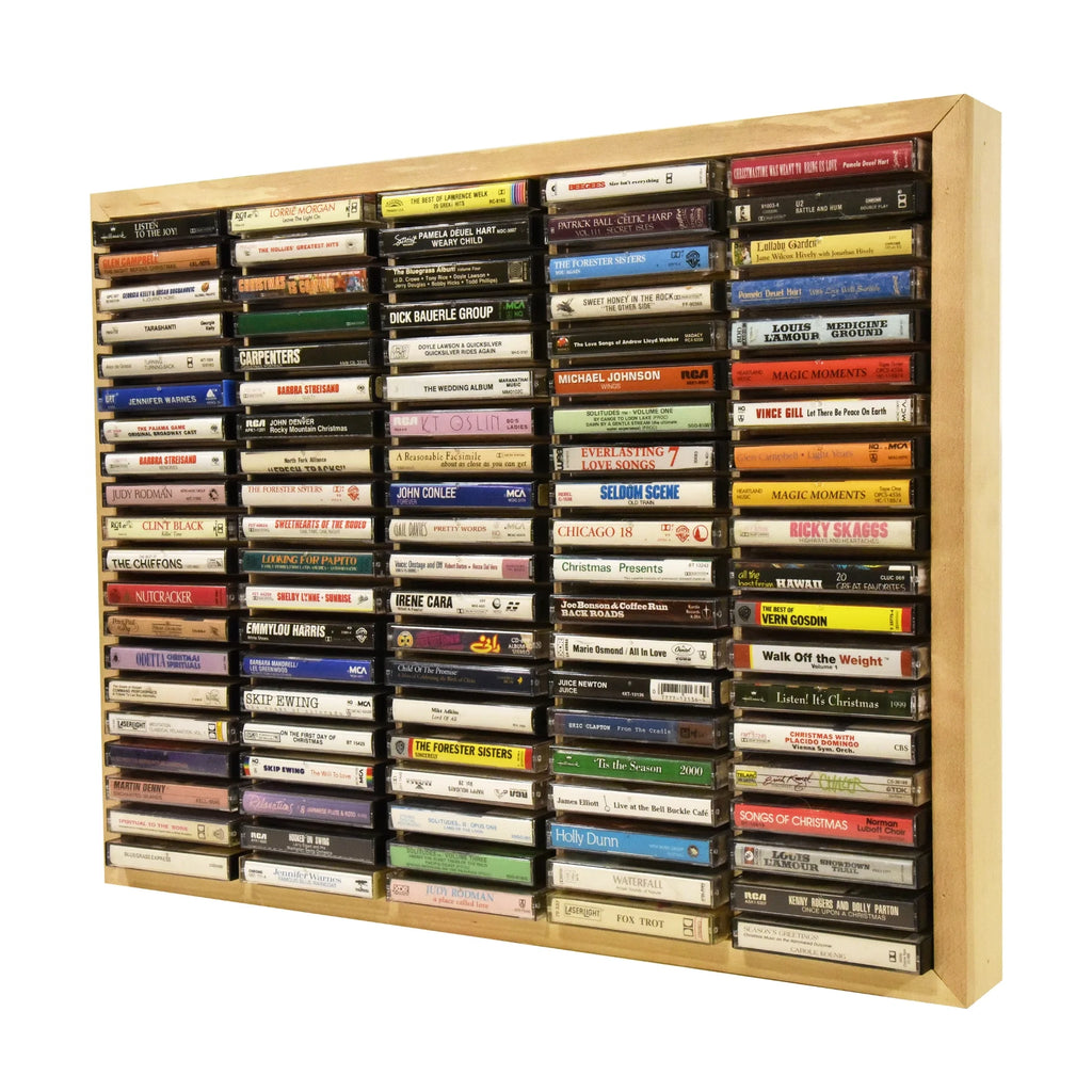 Wooden Cassette Rack Storage Rack R8046