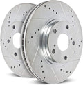 Front Evolution Drilled & Slotted Rotor Pair S2622