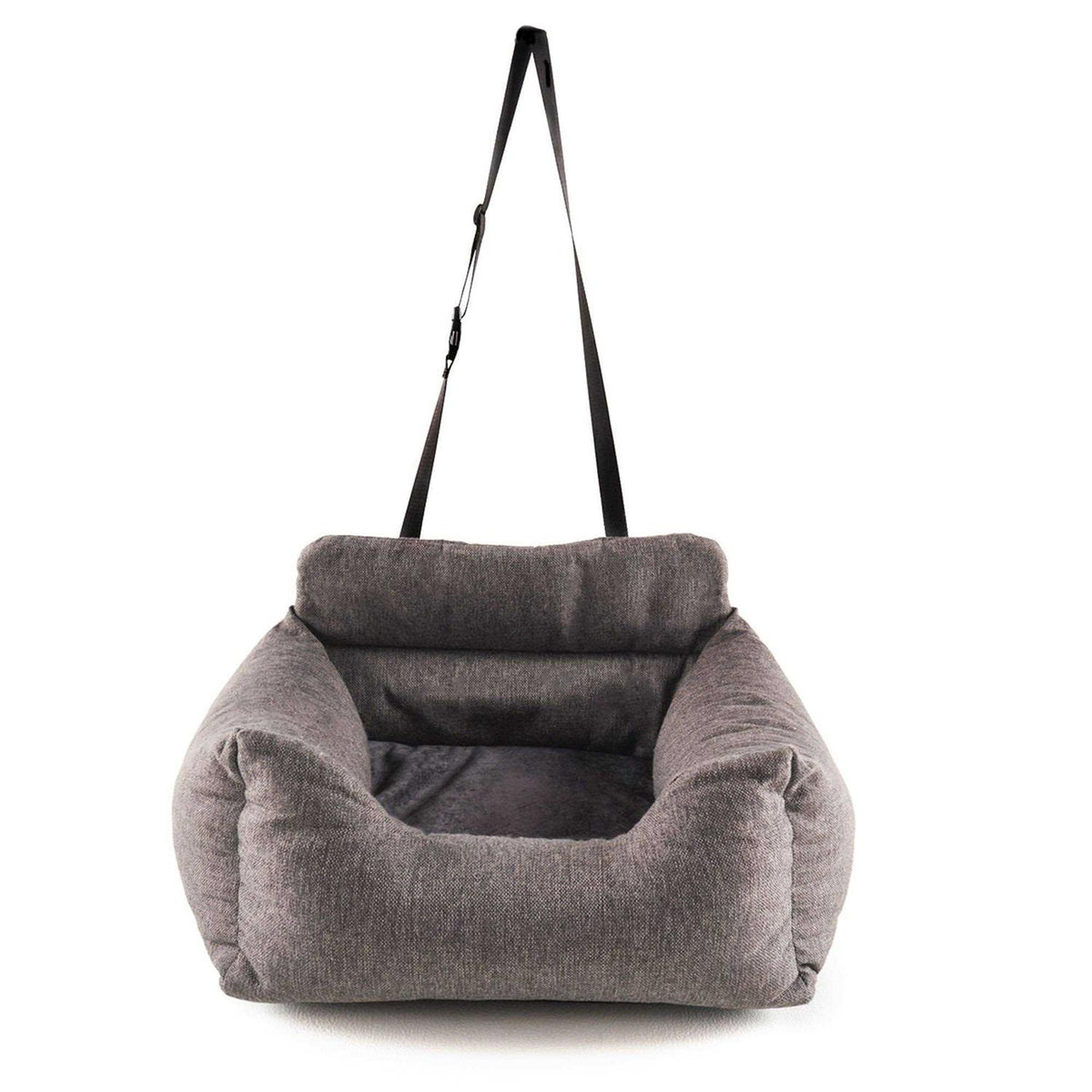 Memory Foam Dog Car Bed Gray X85157