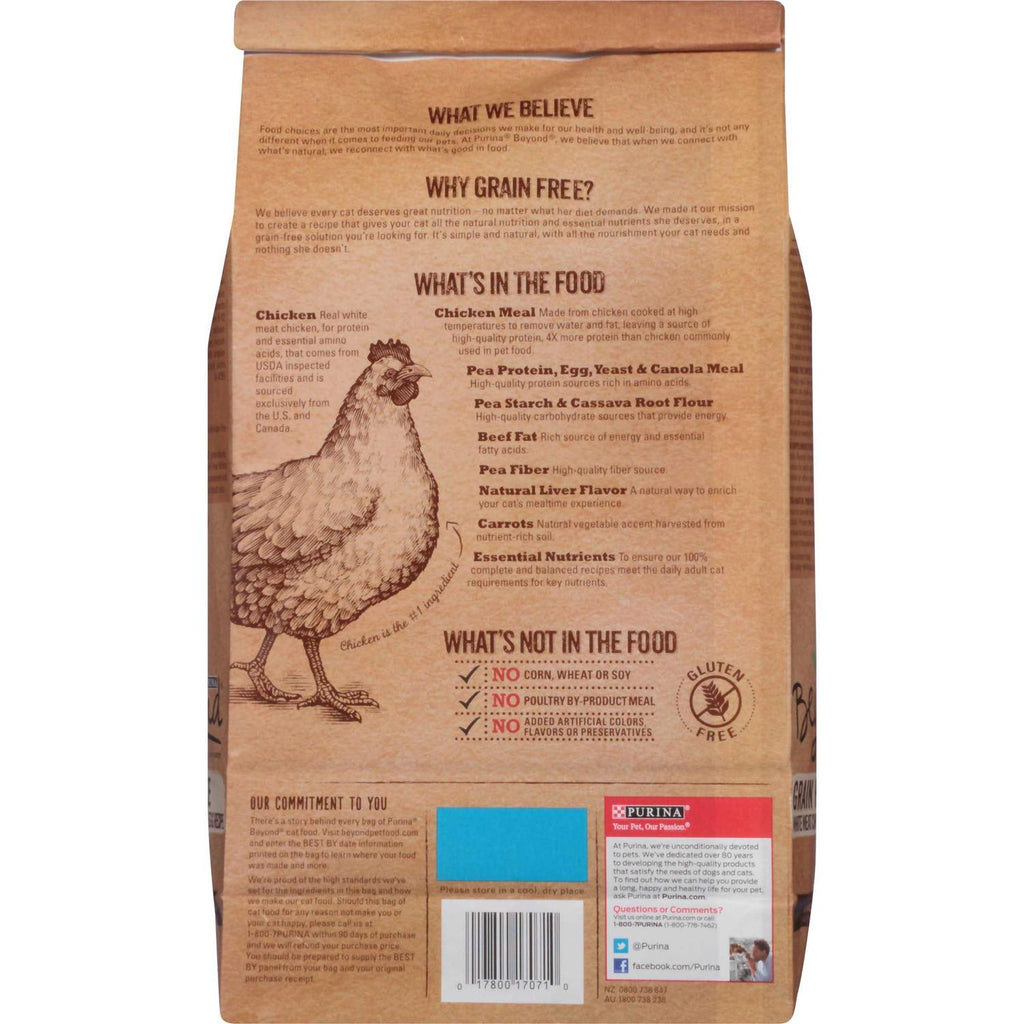 Grain Free White Meat Chicken & Egg Recipe Dry Cat Food L754