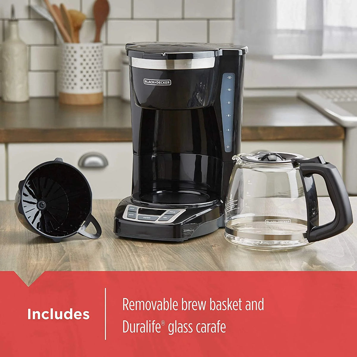 12-Cup Programmable Coffee Maker Q241