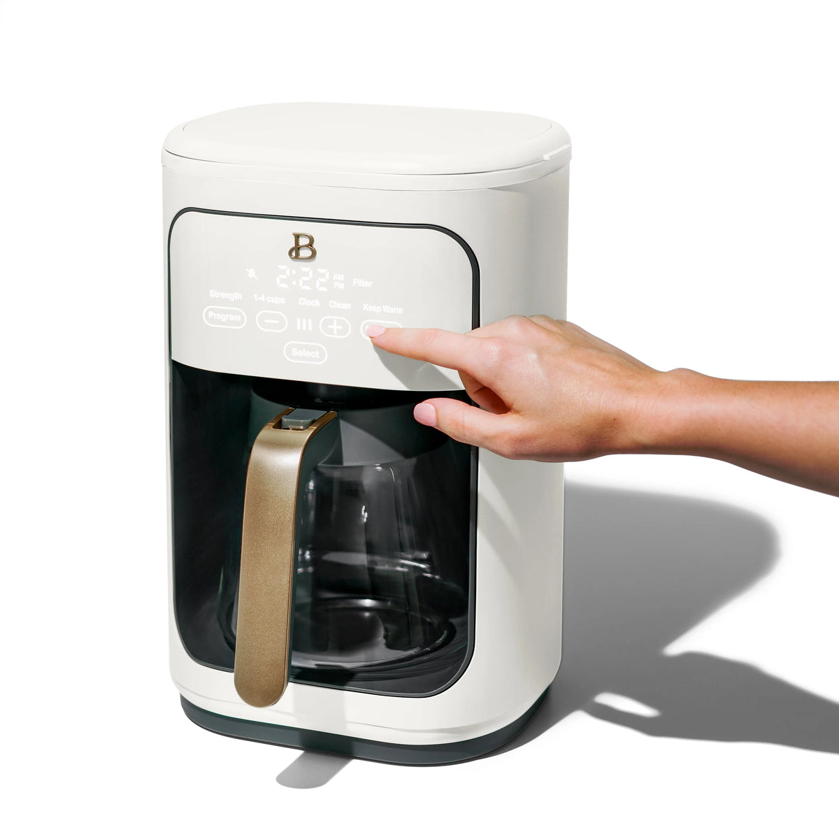 14-Cup Programmable Drip Coffee Maker with Touch-Activated Display M6742