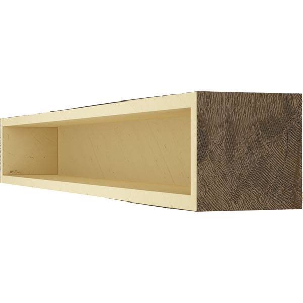 Burnished Mahogany Faux Wood Fireplace Mantel I904422