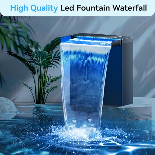 304 Stainless Steel Pond Waterfall Spillway with Pump Kit R599917