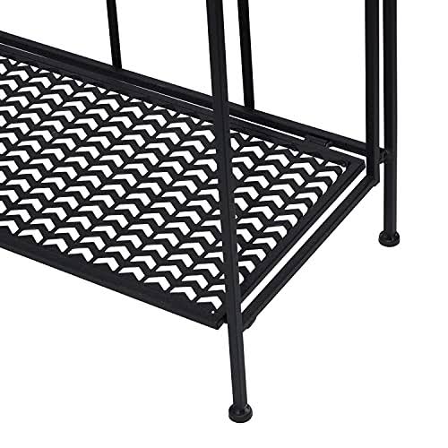 Black Iron Baker's Rack A771