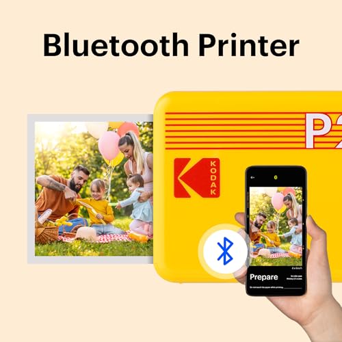 Portable Photo Printer 3x3 inches White V139