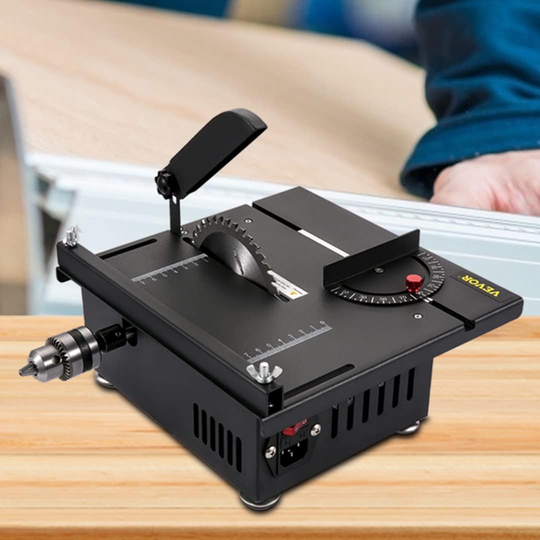 200W 4000RPM Multifunctional Table Saw with 1.57in Cutting Depth L5196