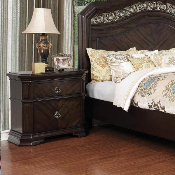 Espresso 2-Drawer Nightstand K101168