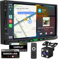 7 Inch Touchscreen Car Stereo with Bluetooth 5.1, Backup Camera C124826
