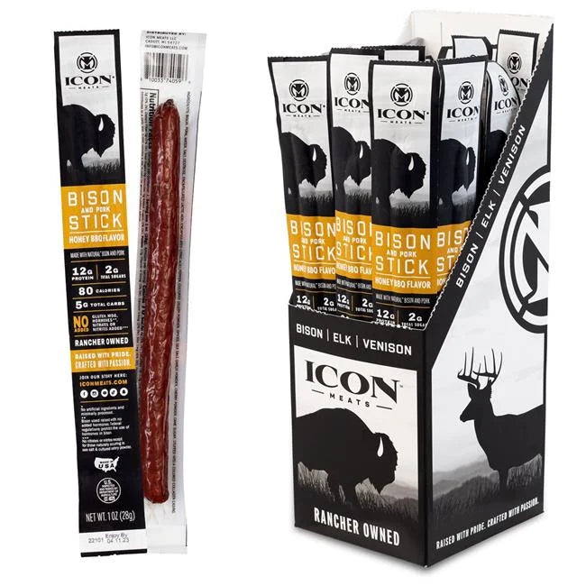 1 oz BBQ Bison Stick Case of 24 A741721