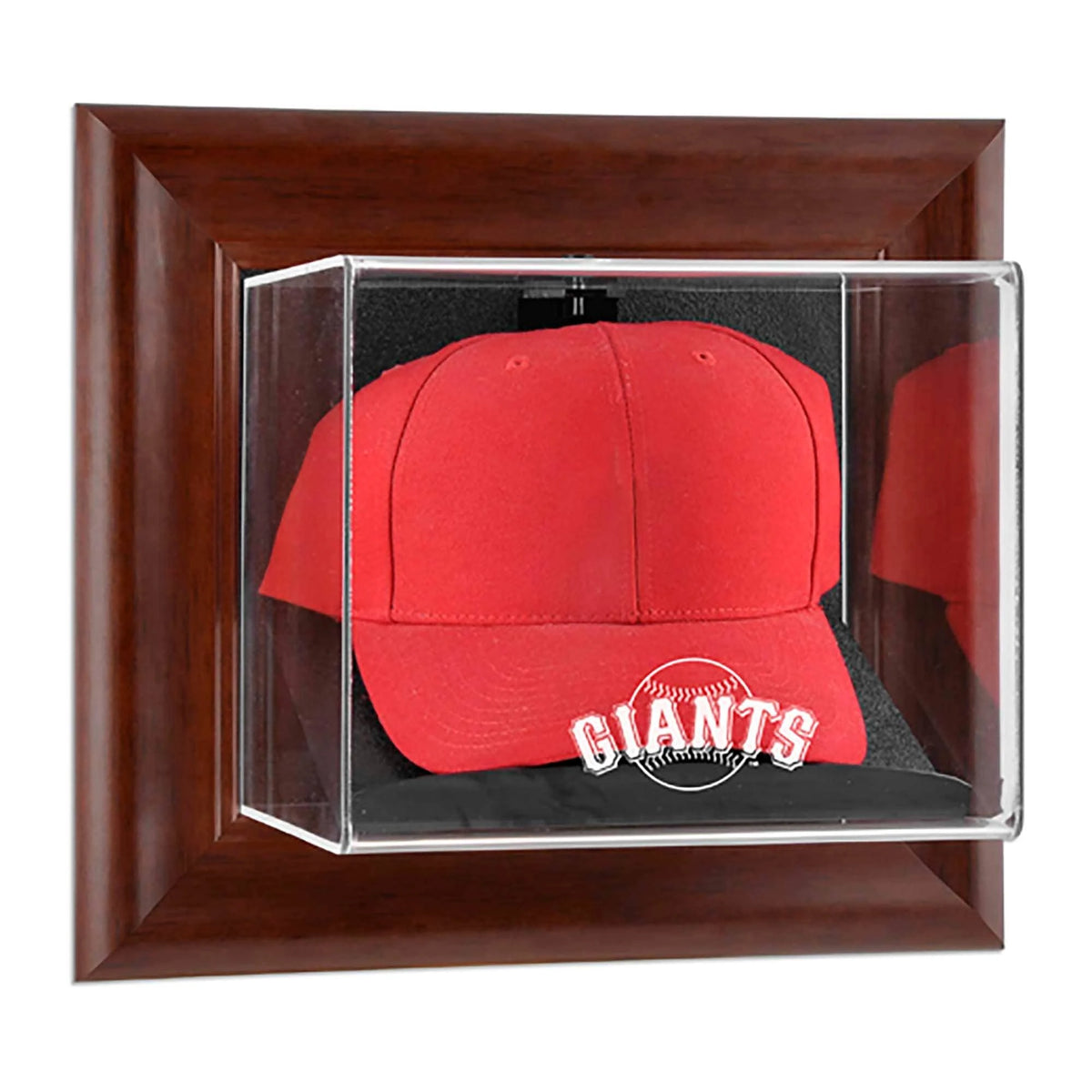 Brown Framed Wall Logo Cap Case T91081