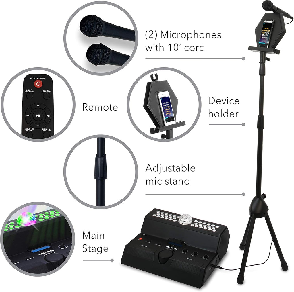 Karaoke Machine with Two Mics I525982