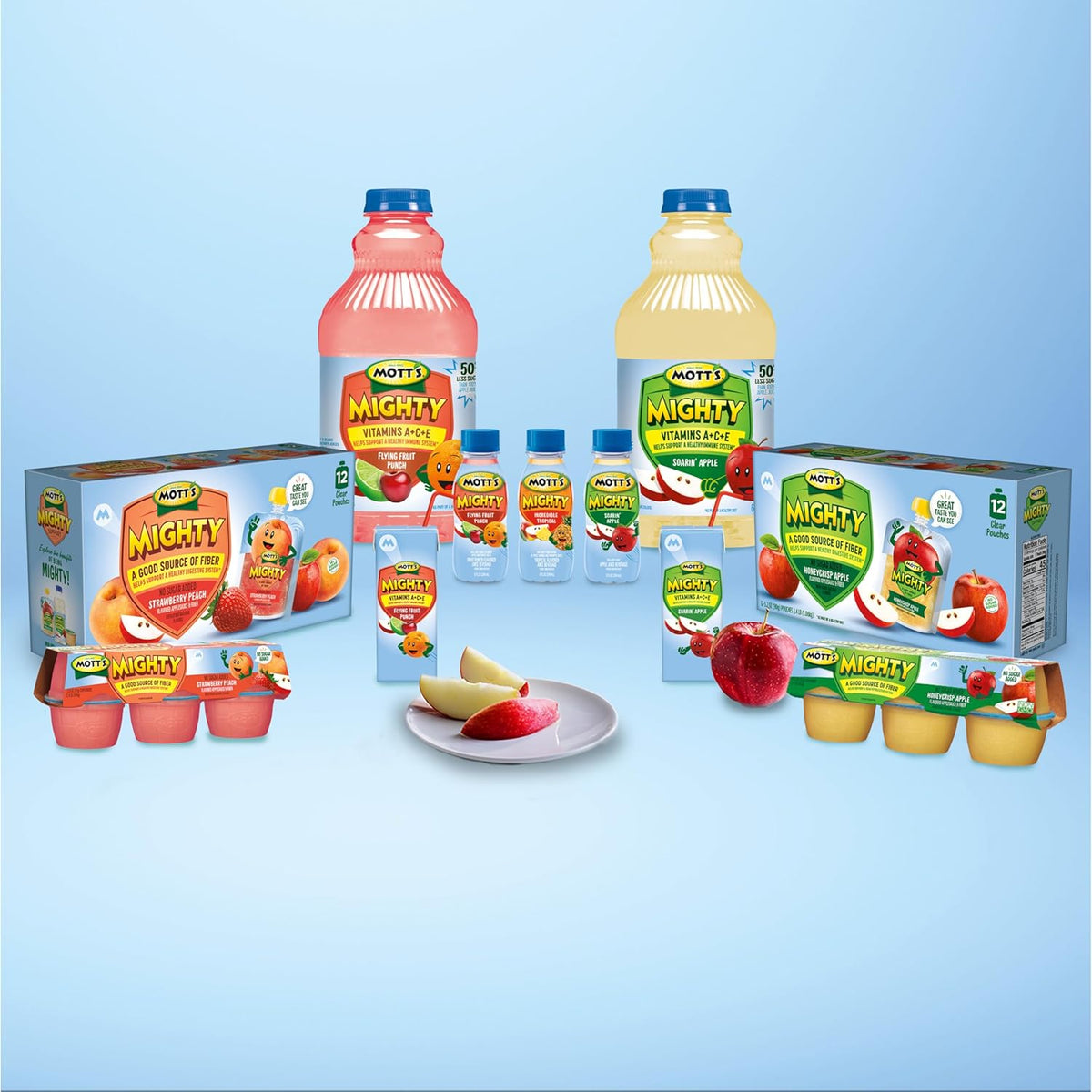 12 Pack 3.2 Oz Honeycrisp Apple Applesauce Pouches L262635