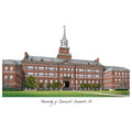 University of Cincinnati Lithograph Print Z12420