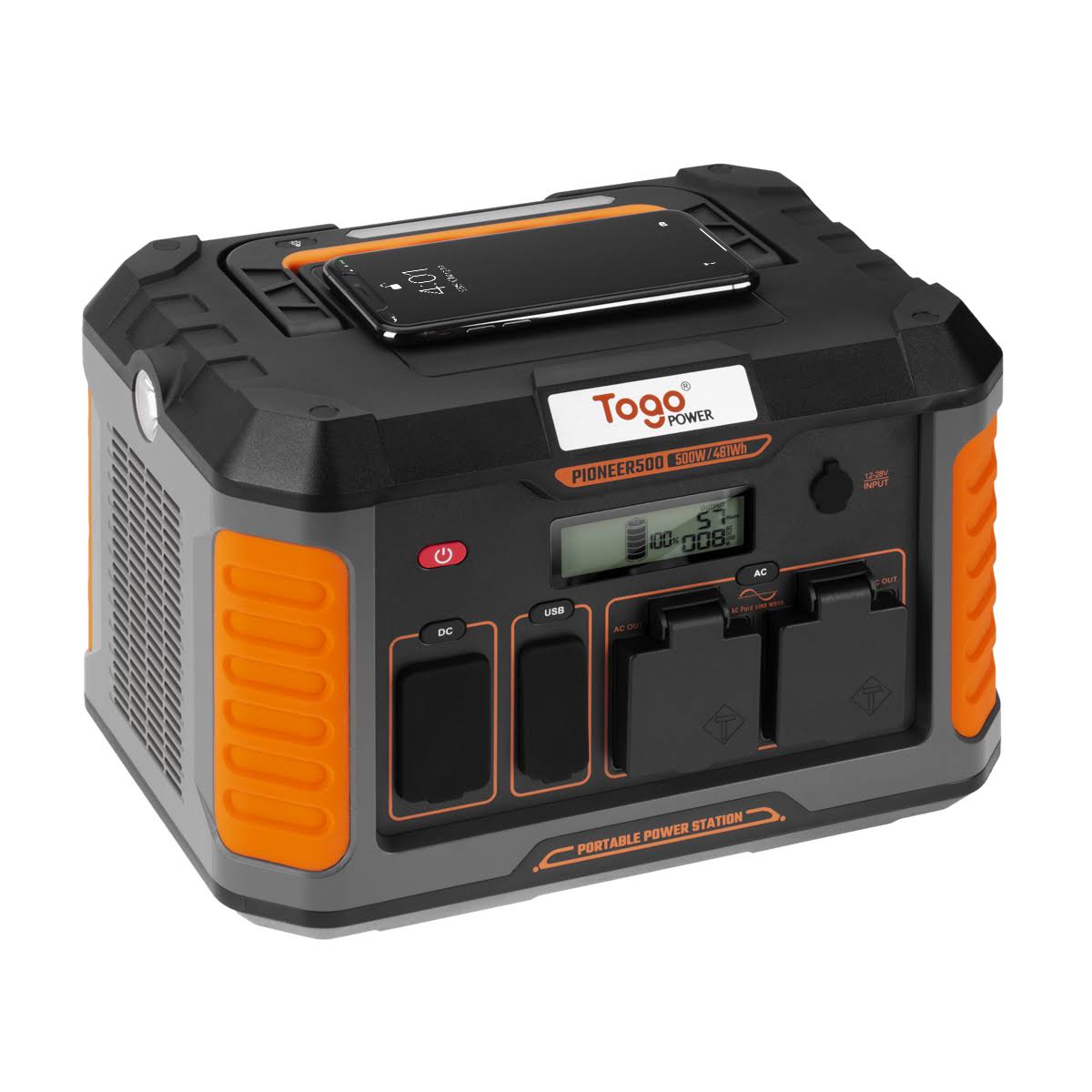 461WH Portable Power Station 500W Lithium Battery H974