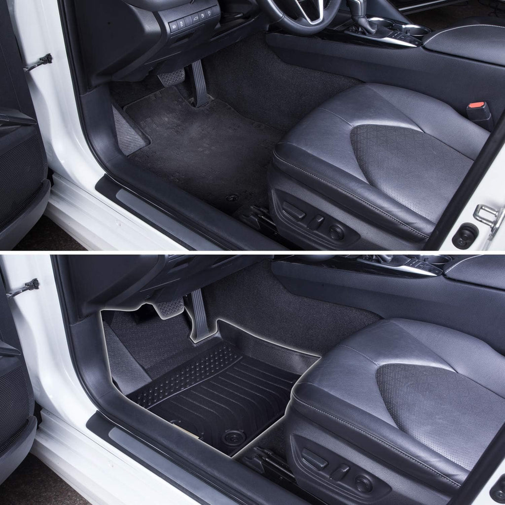 Black Floor Mats Liners for Honda Civic Sedan 2016-2021 C41419