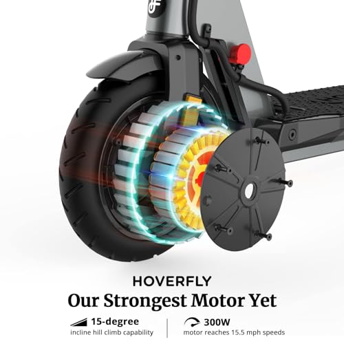 Electric Scooter, 8.5" Pneumatic Tire, 18 Mile, 15.5 Mph, 300w Motor, Foldable L298072