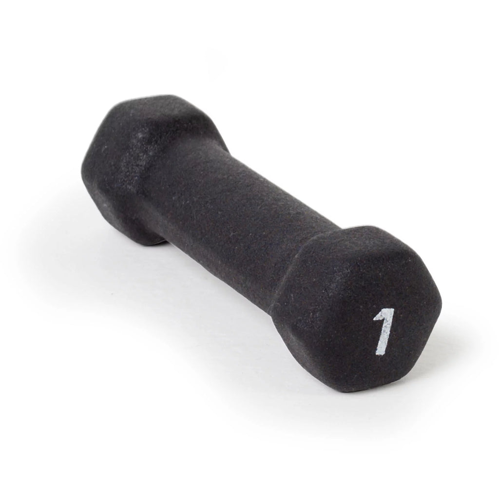 1lb Black Neoprene Dumbbell U2708