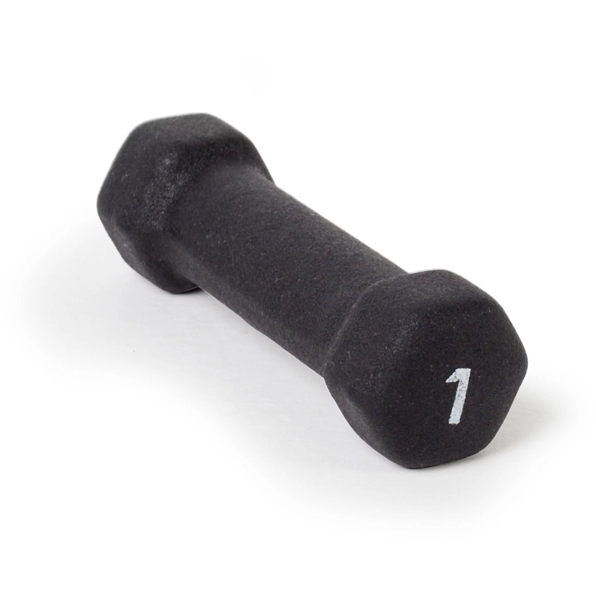 1lb Black Neoprene Dumbbell U2708