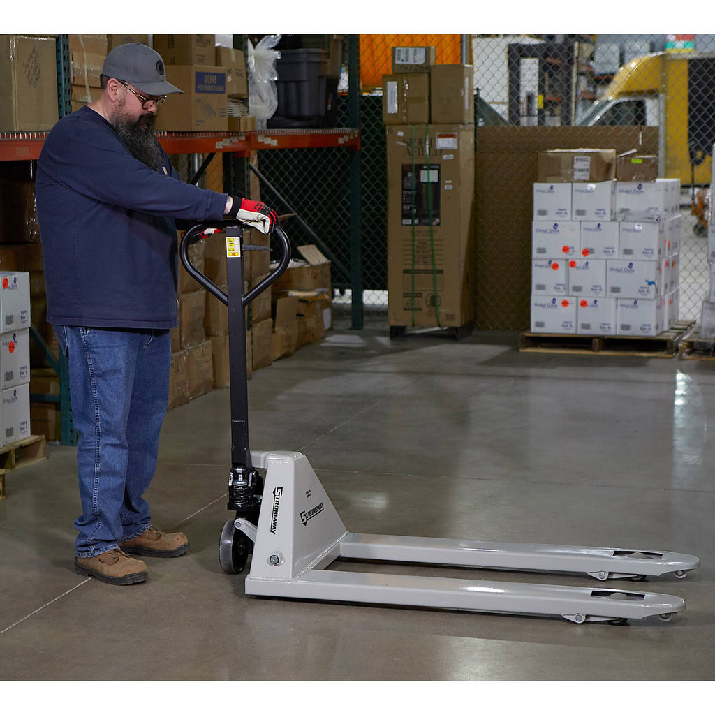 Pallet Jack 5500-Lb Capacity 61inch L x 27inch W S13155