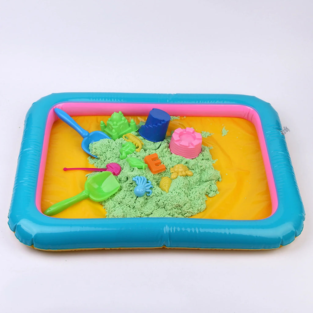 2PCS Inflatable Elevated Sandbox Play Toy T868