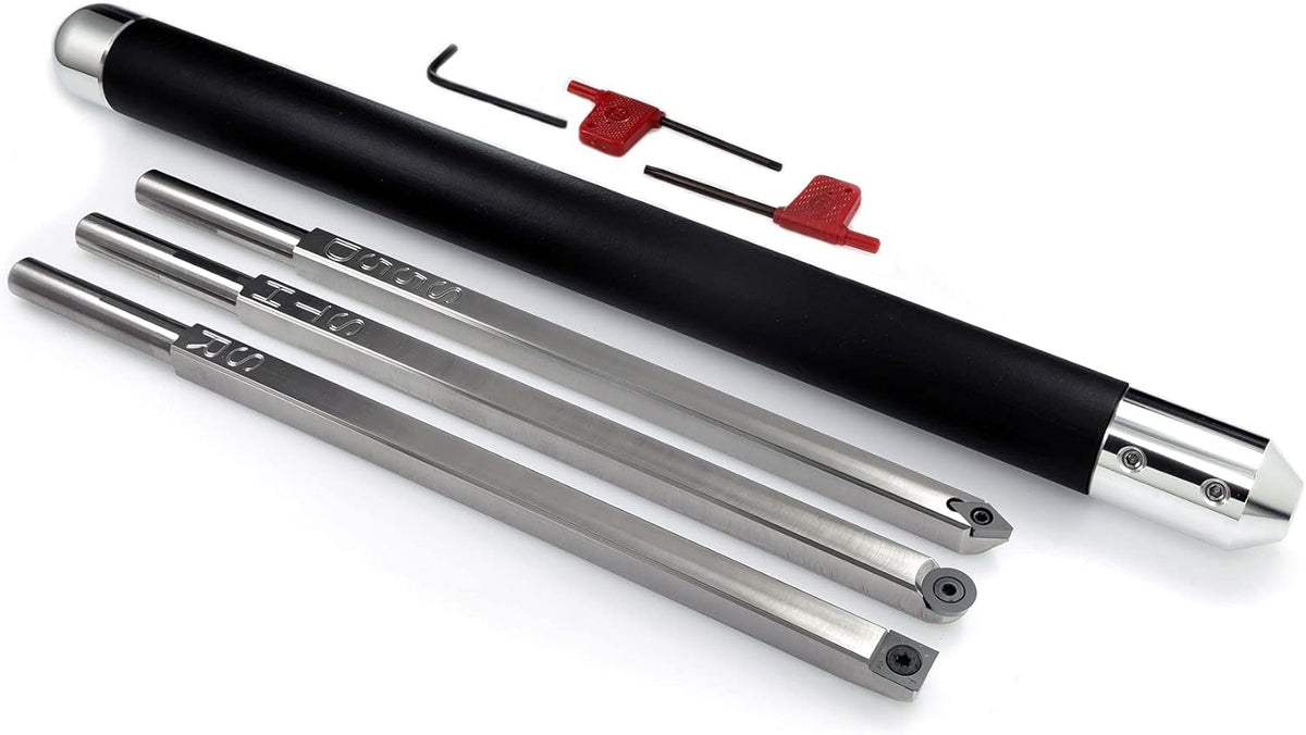 Carbide Wood Lathe Tools, 26" Overall Length, Stainless Steel L3552