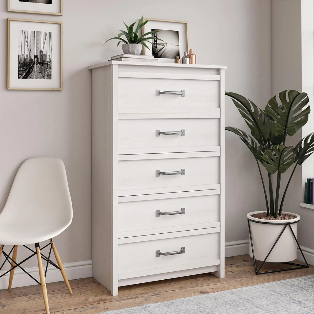 Rustic Ranch 5 Drawer Dresser D8226