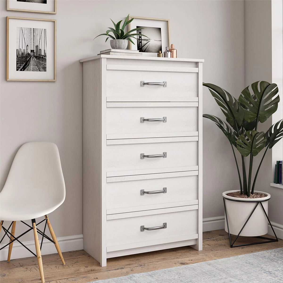 Rustic Ranch 5 Drawer Dresser D8226