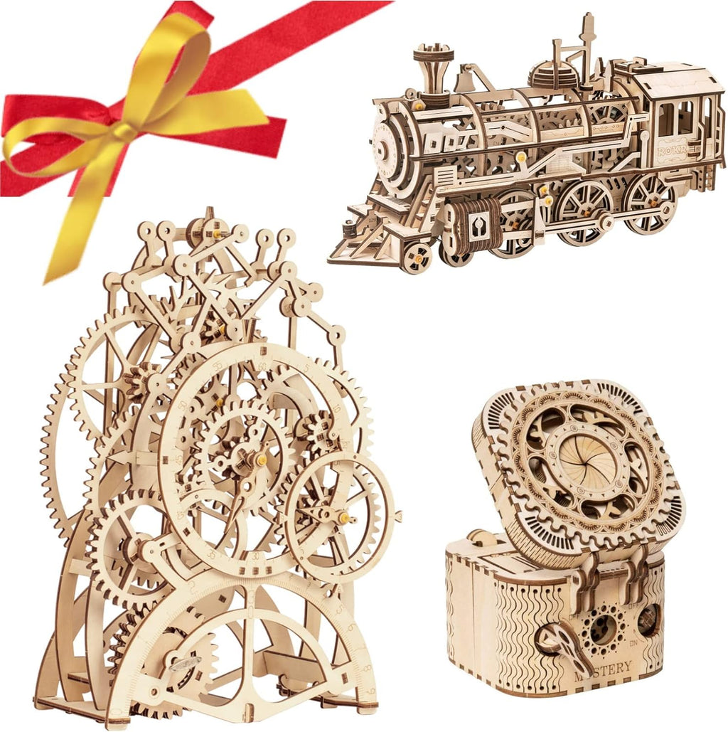 3D Wooden Puzzles Bundle G727
