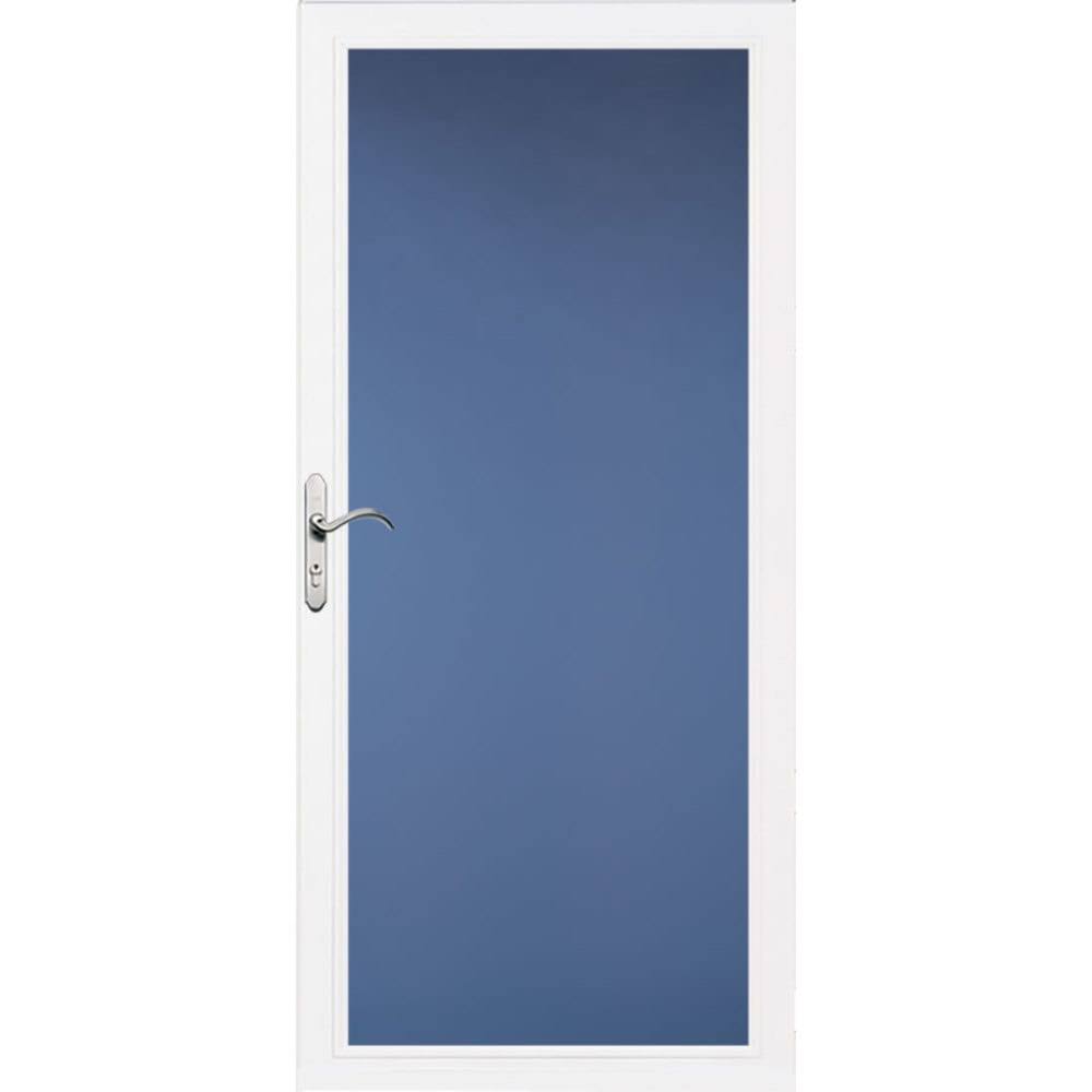 White Full-view Aluminum Storm Door X8437