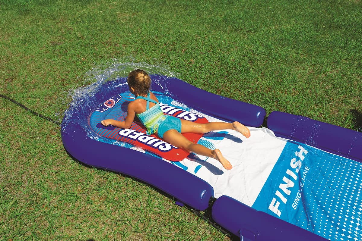 Single Lane Slide with Attached Pool H74345