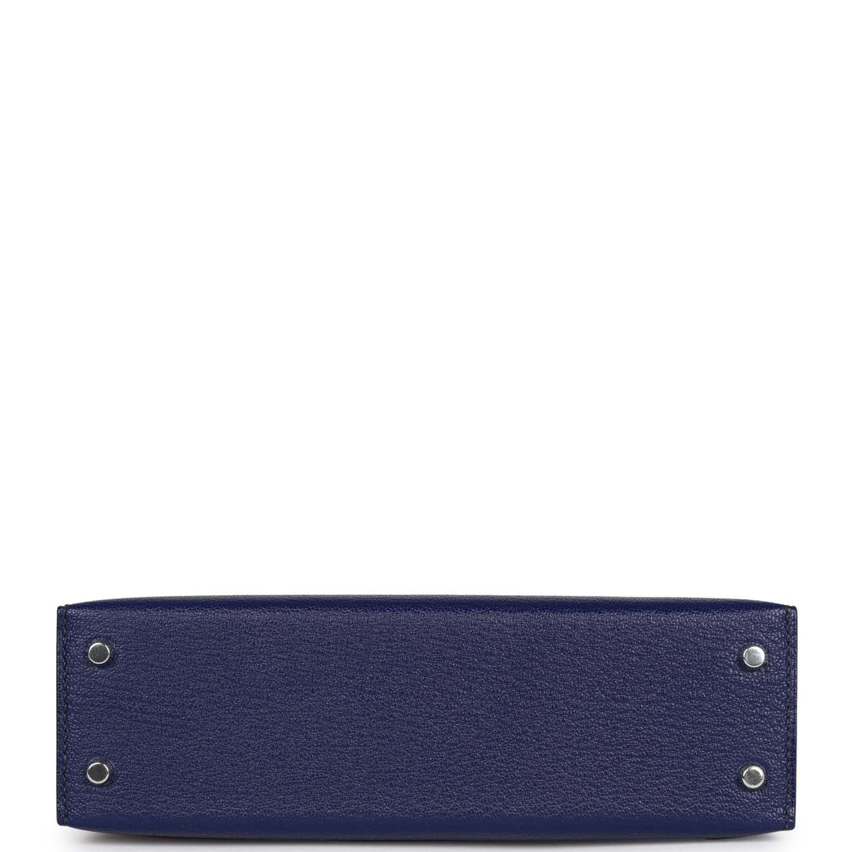 Bleu Encre and Bleu Indigo Chevre Mysore Bag K578