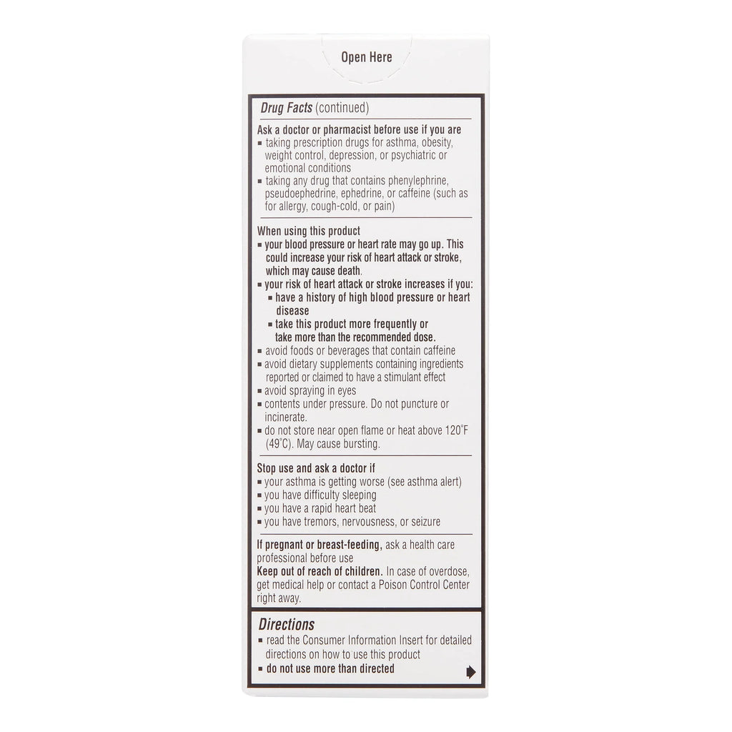 Epinephrine Oral Inhalation Aerosol B4903