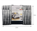 Rich Black Floral 10 Piece Queen Comforter Set with Sheets J86735