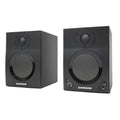 Black Satin 2-Way Monitor Speakers, Pair N132