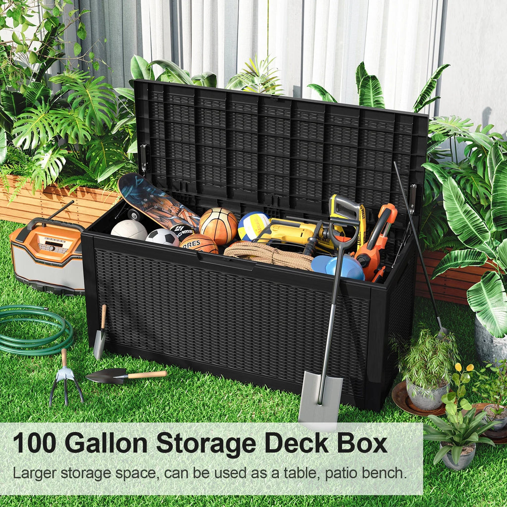 100 Gallon Waterproof Outdoor Storage Box G1193