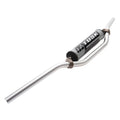 Aluminum 7/8" Handlebar YZ High Bend Silver L46374