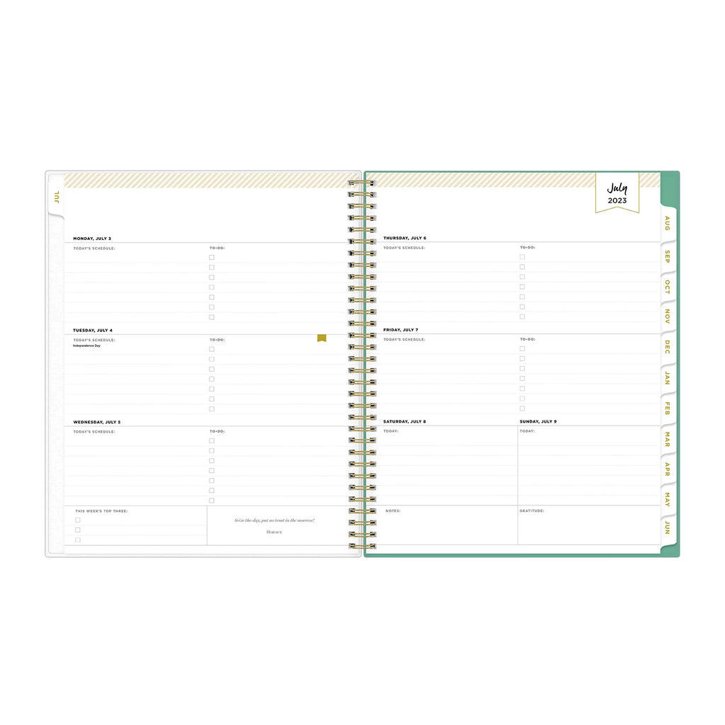 8.5x11 Weekly Monthly Planner G40492