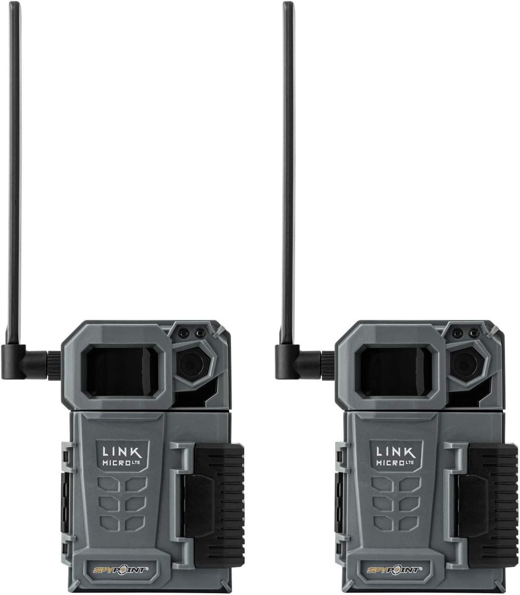 Cellular Trail Camera Twin Pack with SD Cards and Microfiber Cloth Screen Cleaner K359226