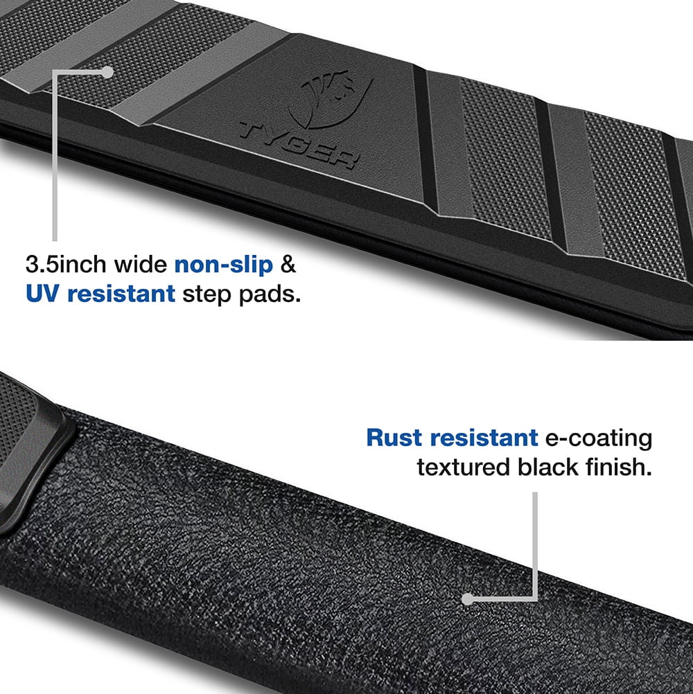 Running Boards Side Step Rail Nerf Bars U3937