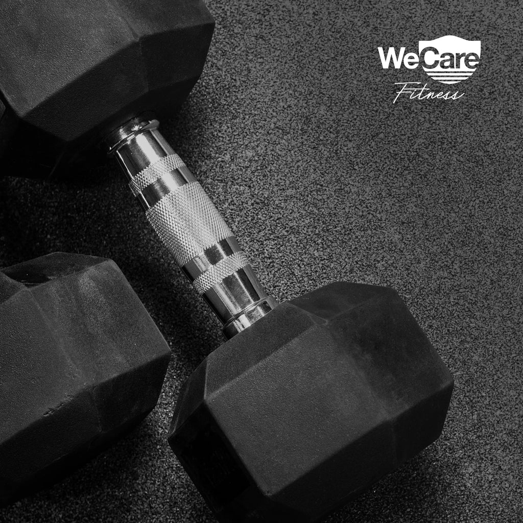 20lb Rubber Chrome Dumbbells Pair B250