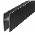 Flat Black Aluminum Bar E728100
