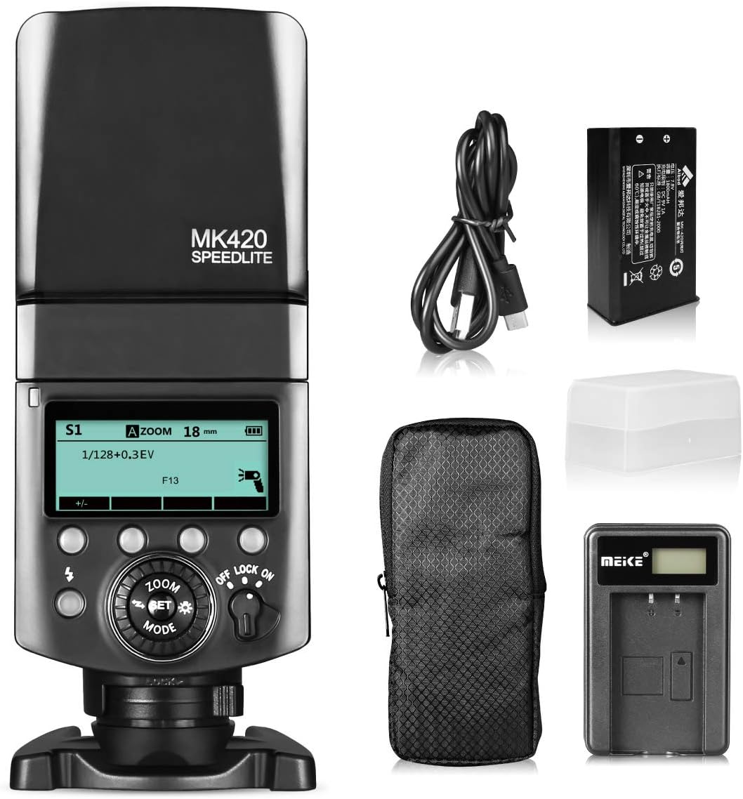 Camera Flash Speedlite with LCD Display for Fujifilm X Mount Cameras K821