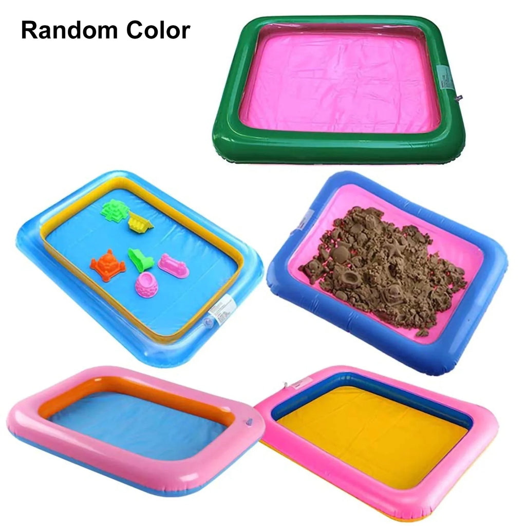 2PCS Inflatable Elevated Sandbox Play Toy T868