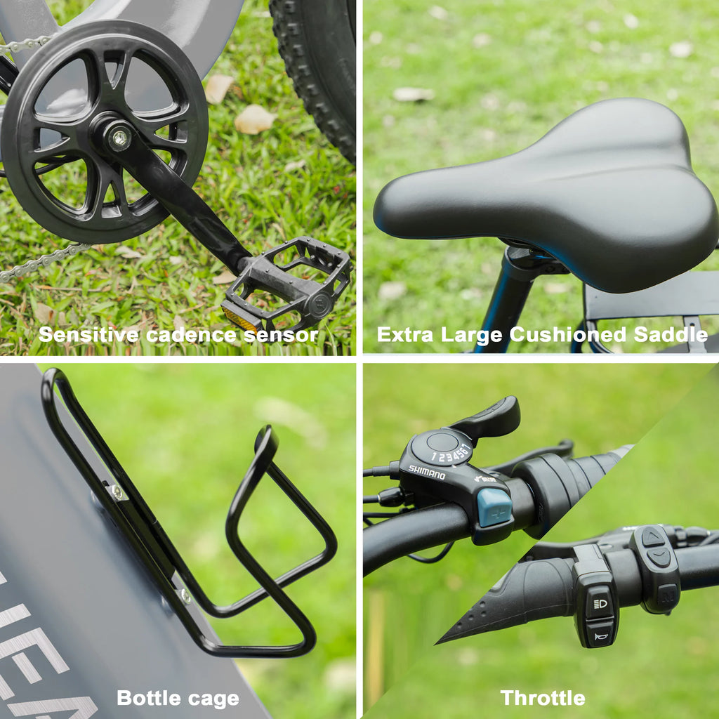 Electric Bike 26 Fat Tire 750W 48V F77960