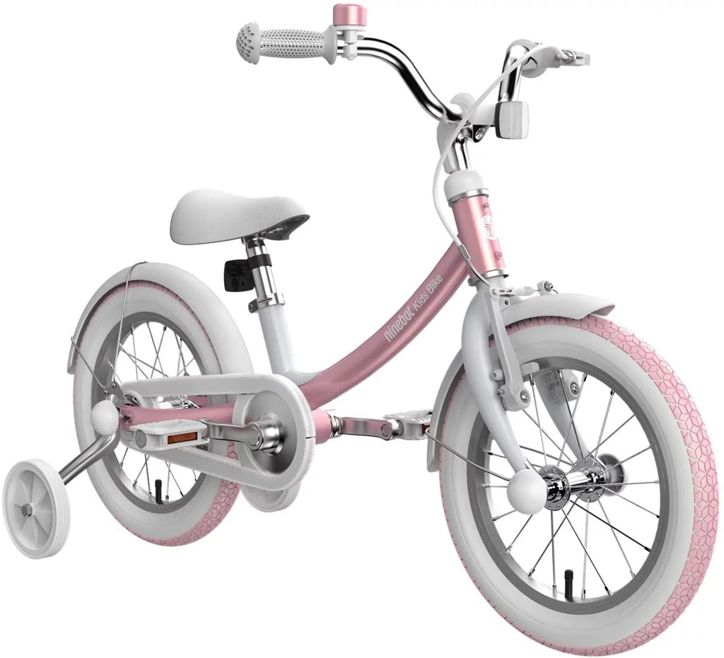 Kids 14 In. Pink Bicycle with Training Wheels A8328
