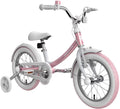 Kids 14 In. Pink Bicycle with Training Wheels A8328