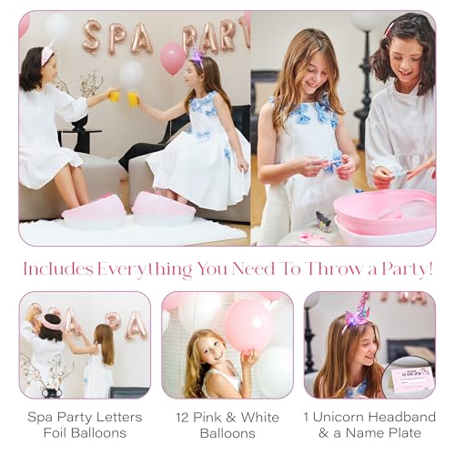 Glow in Dark Kids Spa Day Kit 42+ Pieces C8400