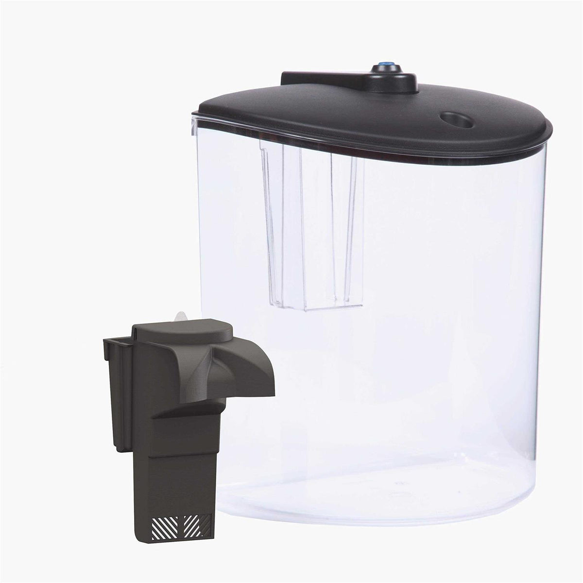 1.5-Gallon Fish Tank with LED Lighting and Power Filter U3691